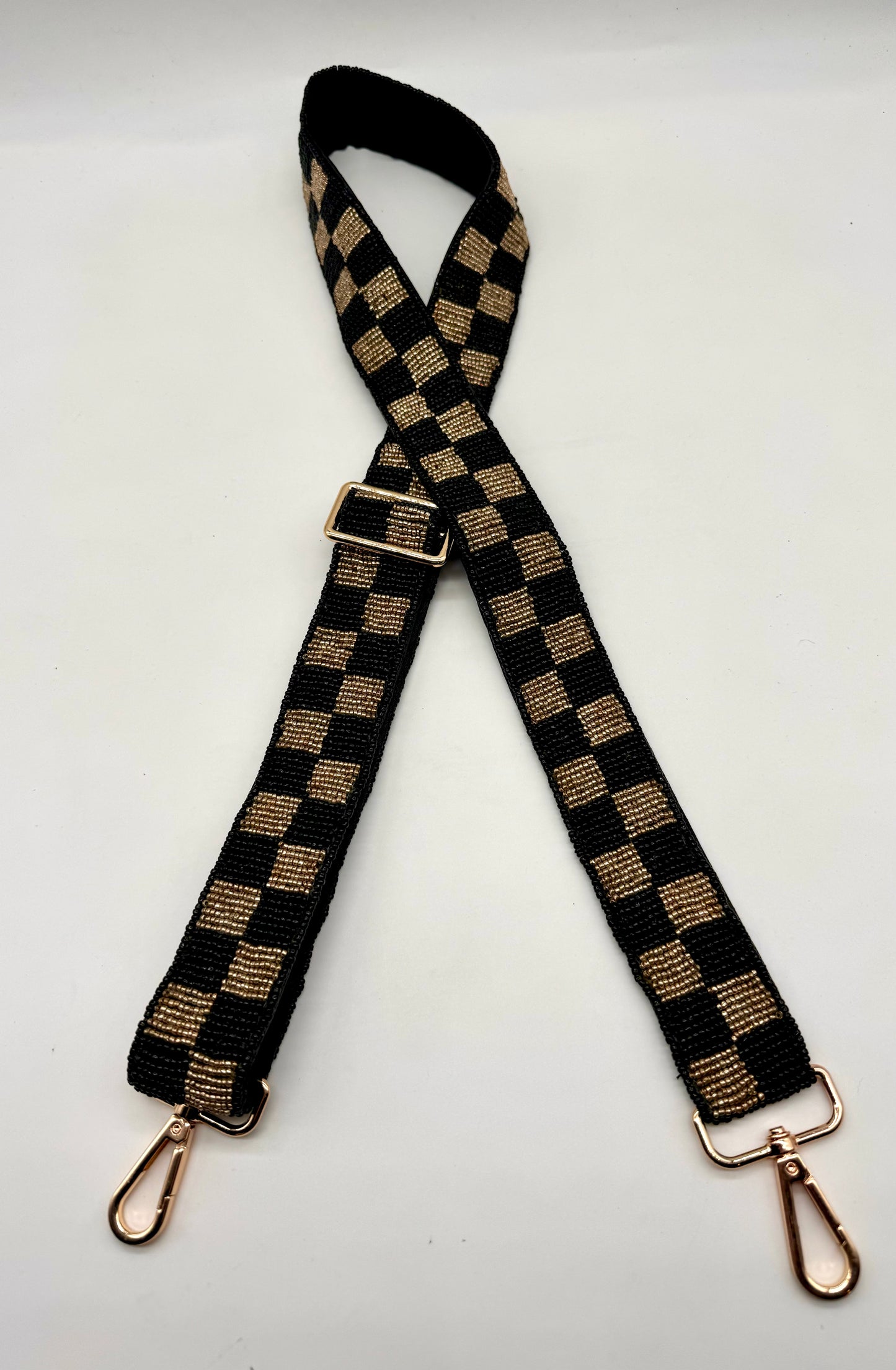 Black and Gold Stars or Checkered Straps