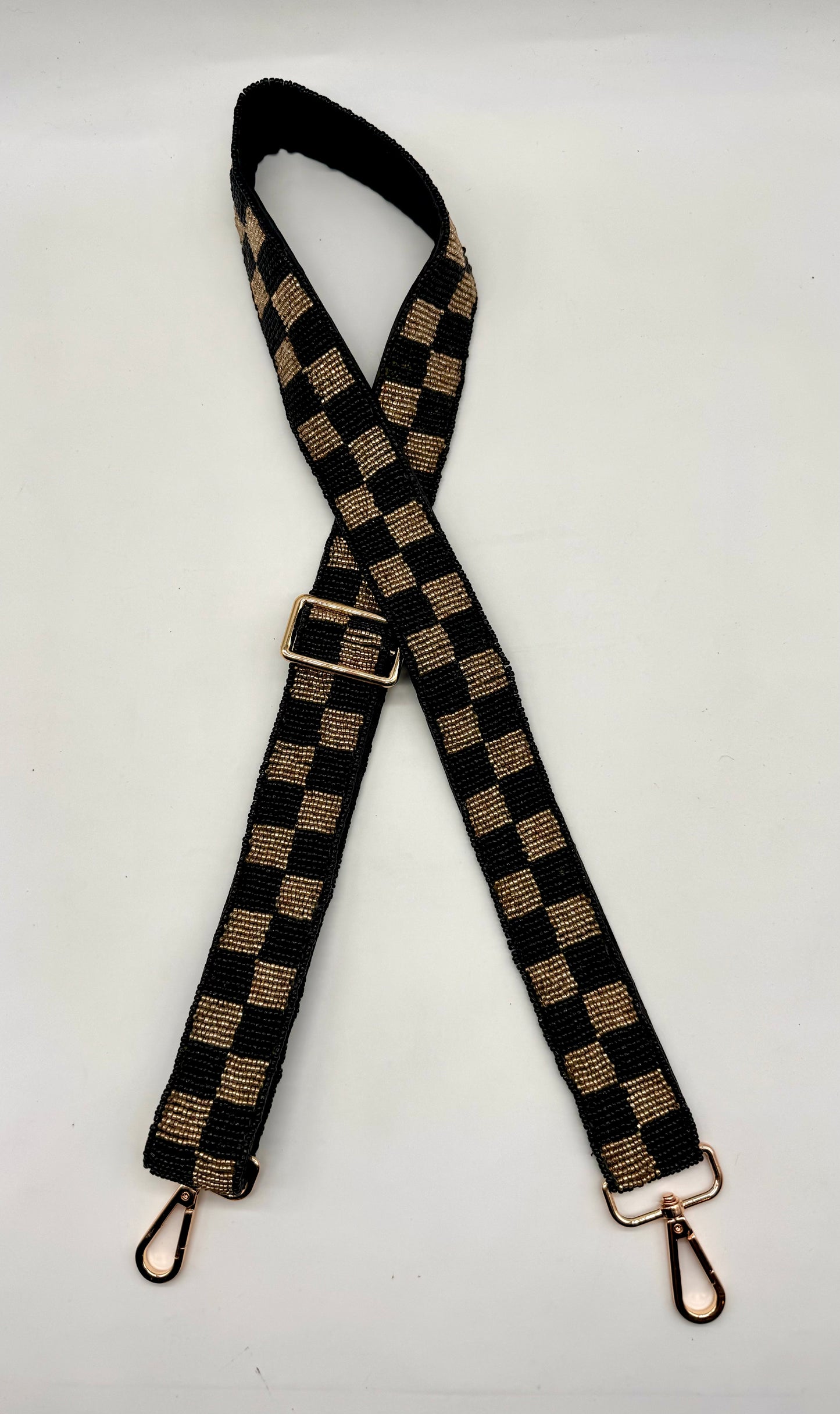 Black and Gold Stars or Checkered Straps