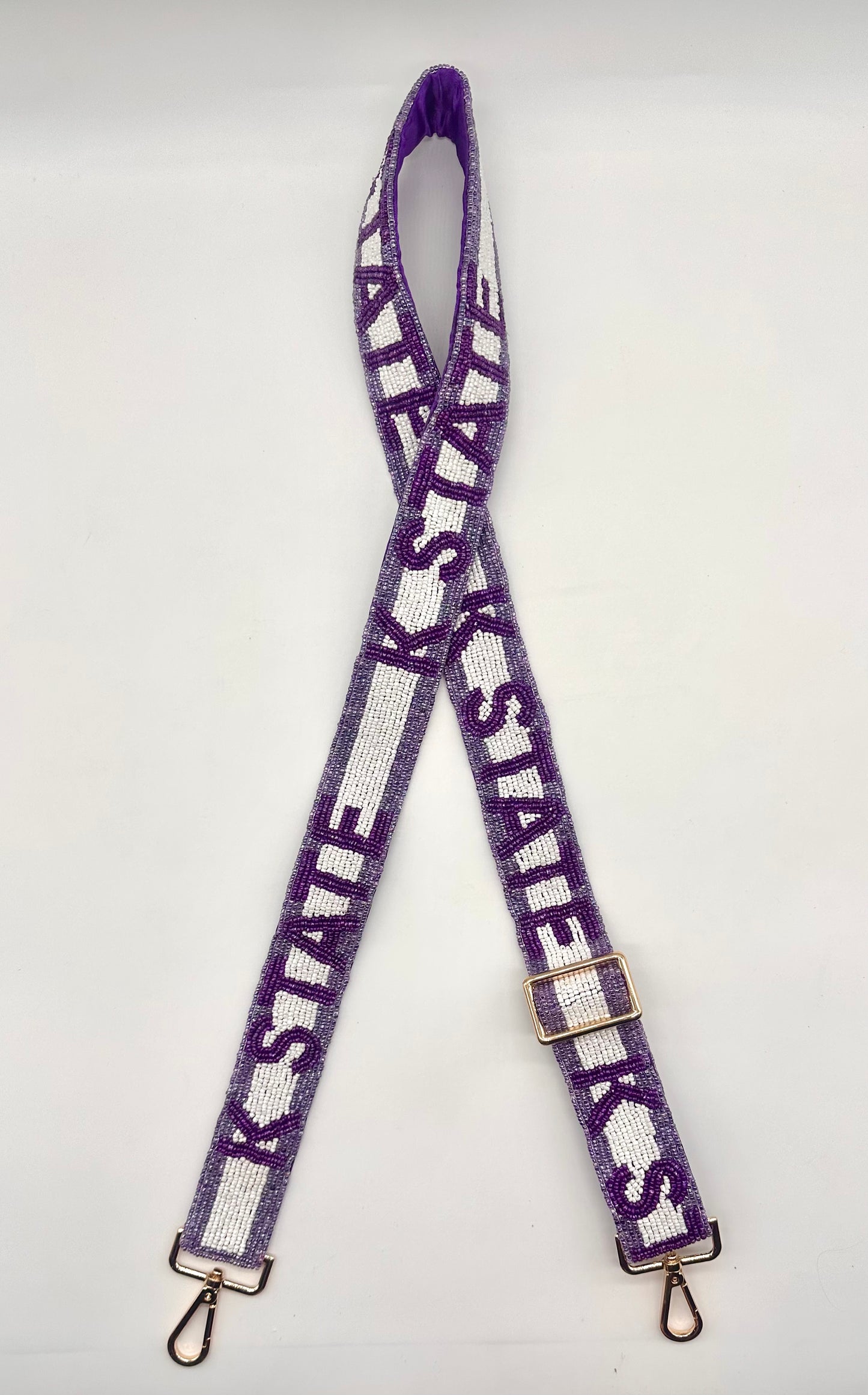 K State Handmade Beaded Strap