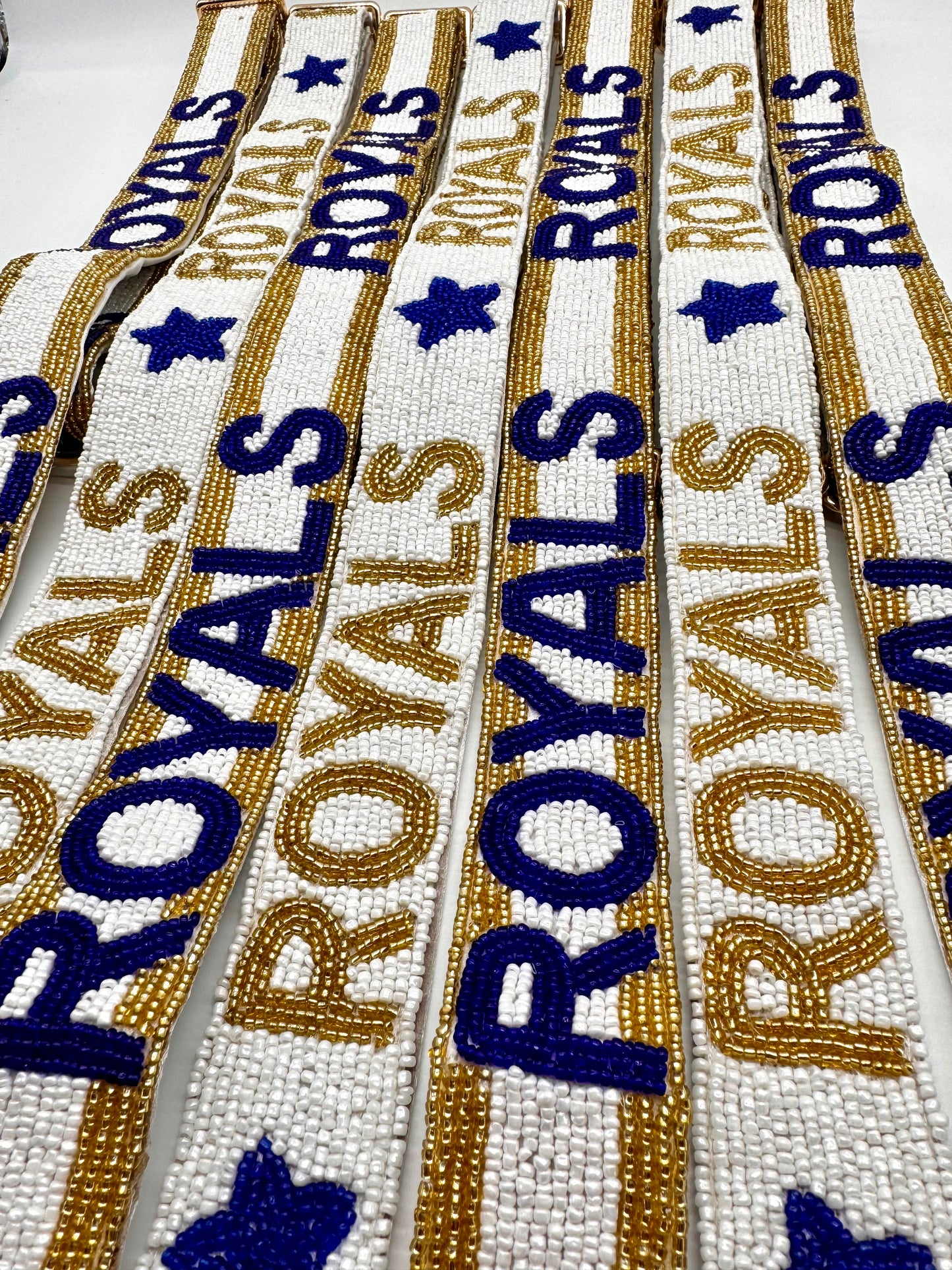 Royals Stars or Stripes Handmade Beaded Strap