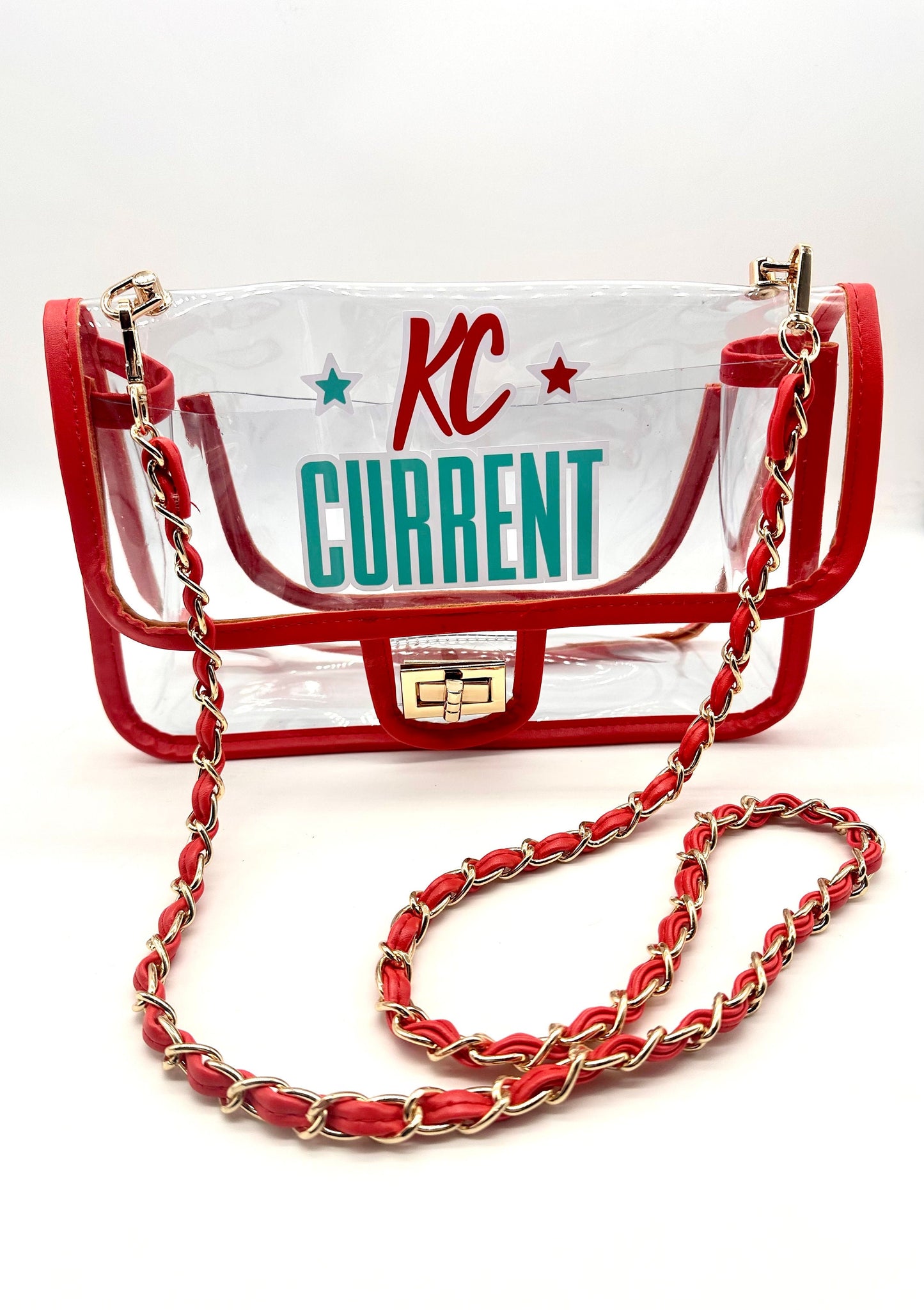 KC Current Crossbody purse.  KC Baby! Kansas City Current.