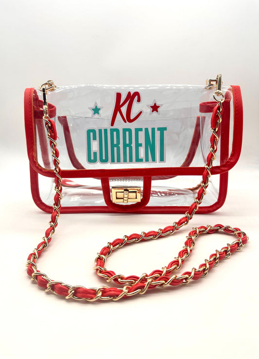 KC Current Crossbody purse.  KC Baby! Kansas City Current.