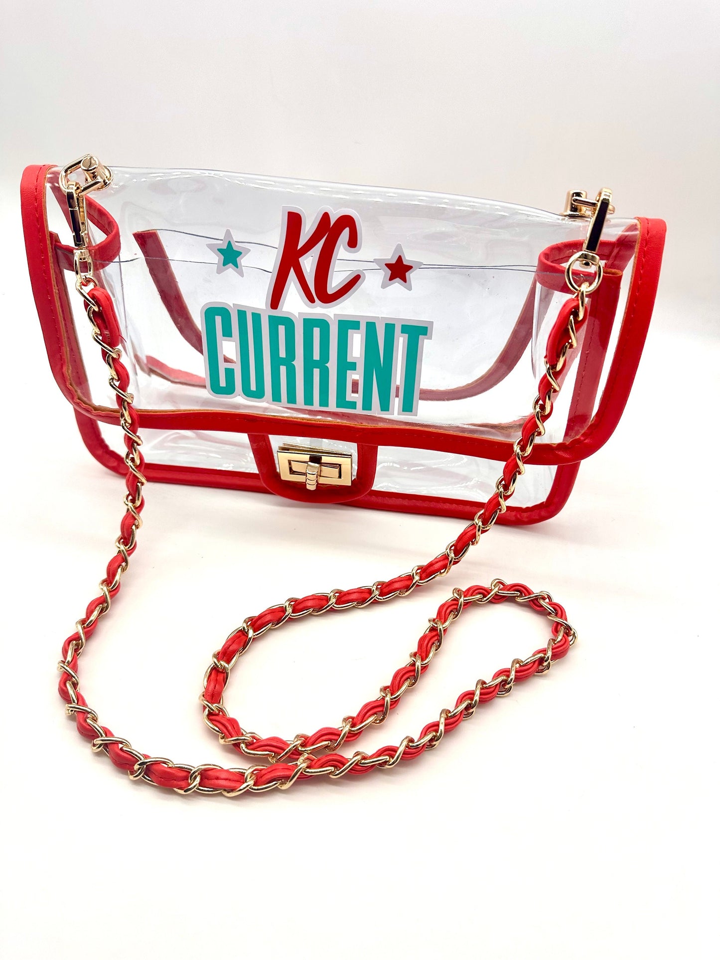 KC Current Crossbody purse.  KC Baby! Kansas City Current.