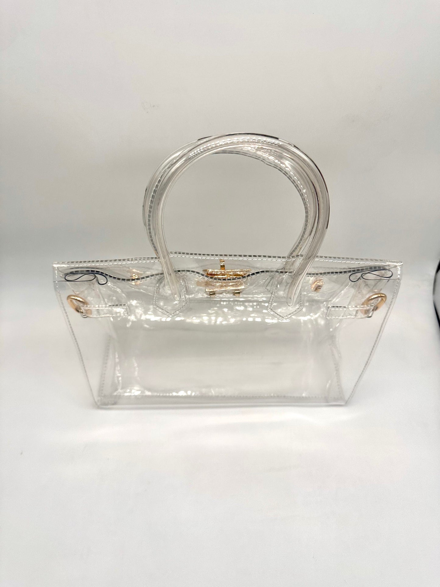 Luxury Clear Purse. Stadium approved bag.