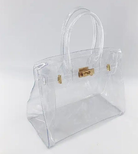 Luxury Clear Purse. Stadium approved bag.