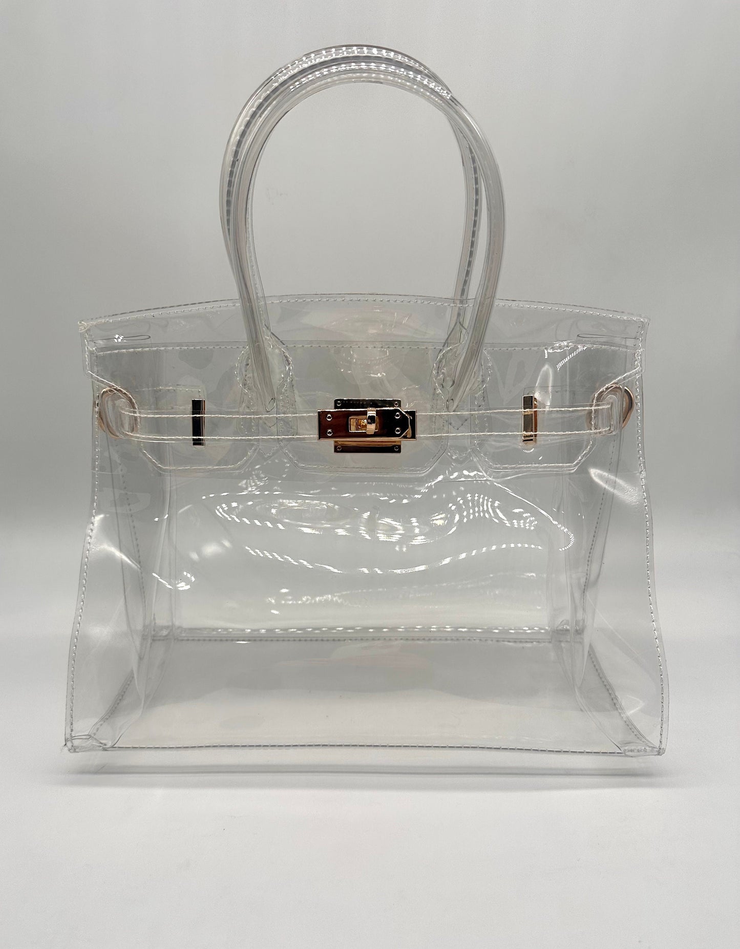 Luxury Clear Purse. Stadium approved bag.