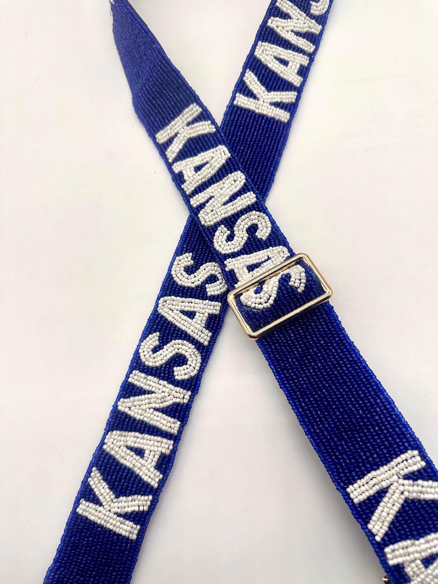 Kansas Adjustable Purse Strap to cheer on KU.  Kansas Jayhawks